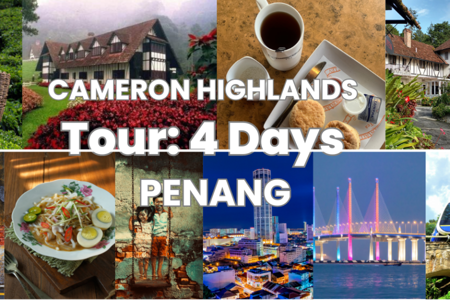 Cameron to Penang 4 days Malaysia price