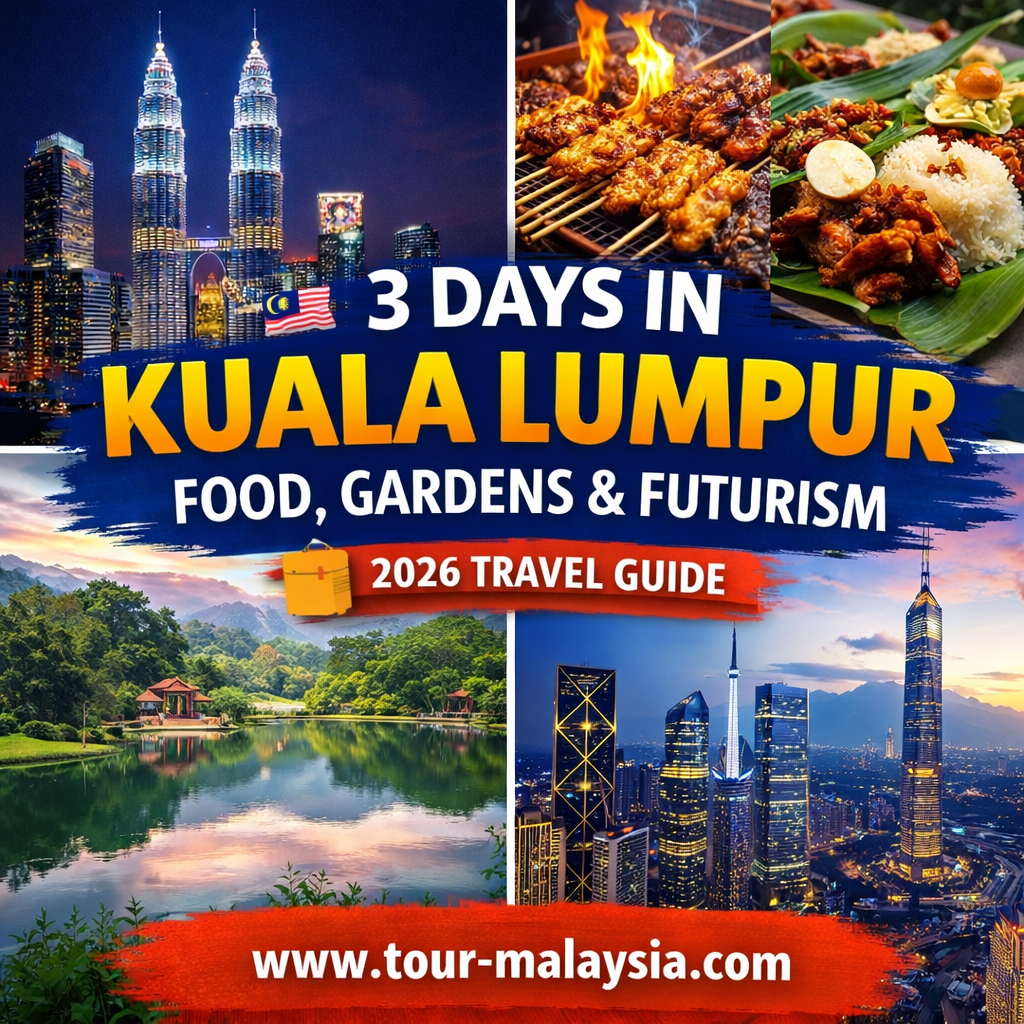 3 Days in tour Kuala Lumpur KL food