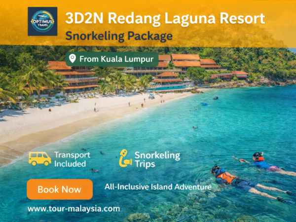 3D2N Redang Laguna Resort Package from Kuala Lumpur with Transport