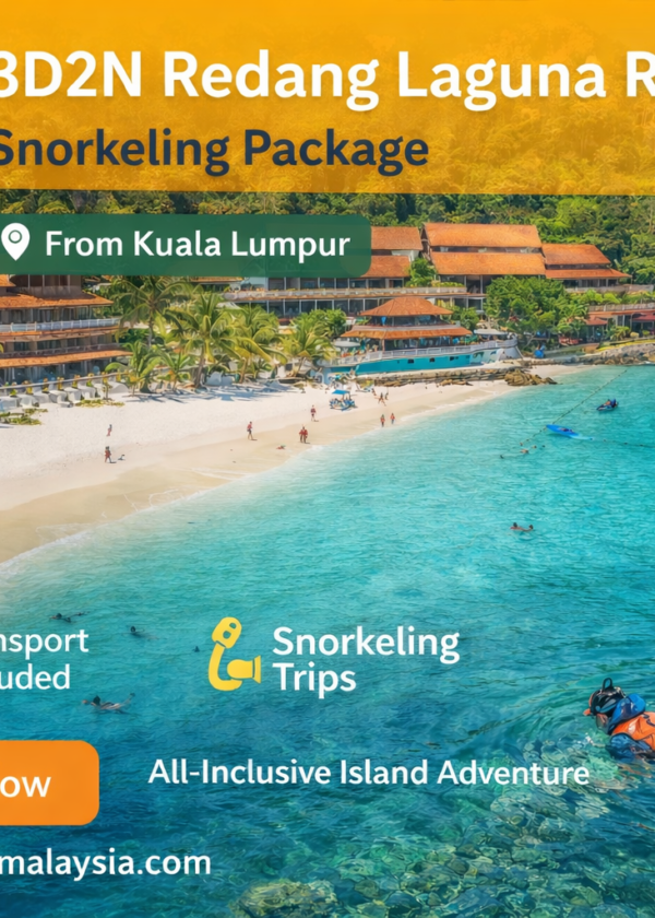 3D2N Redang Laguna Resort Package from Kuala Lumpur with Transport