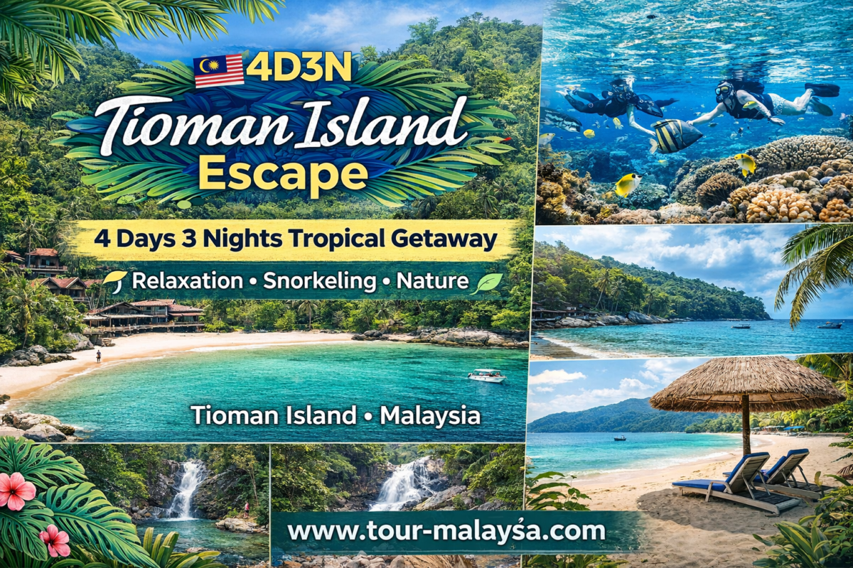 Tioman island tour package in malaysia price
