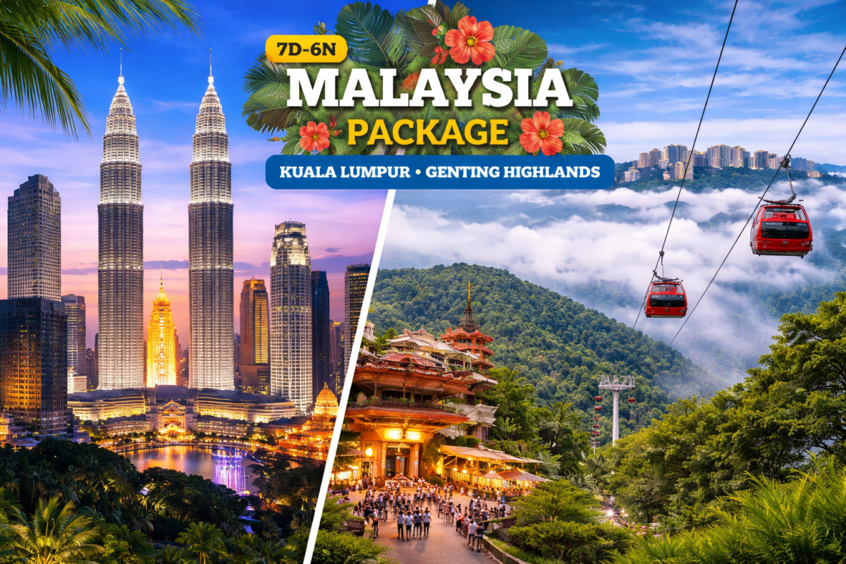 7D-6N Malaysia Package: Kuala Lumpur • Genting Highlands • Penang • Langkawi 2026