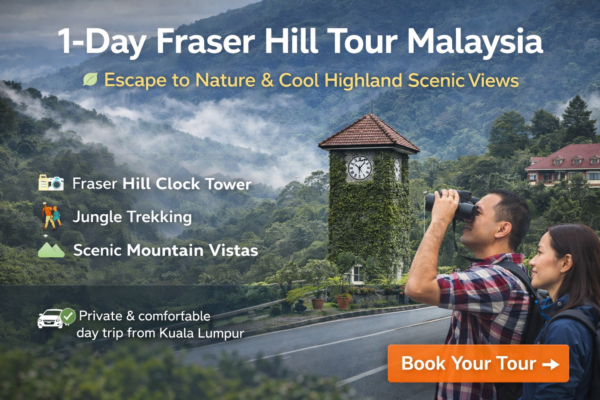 10 hours Tour to Fraser Hill Malaysia