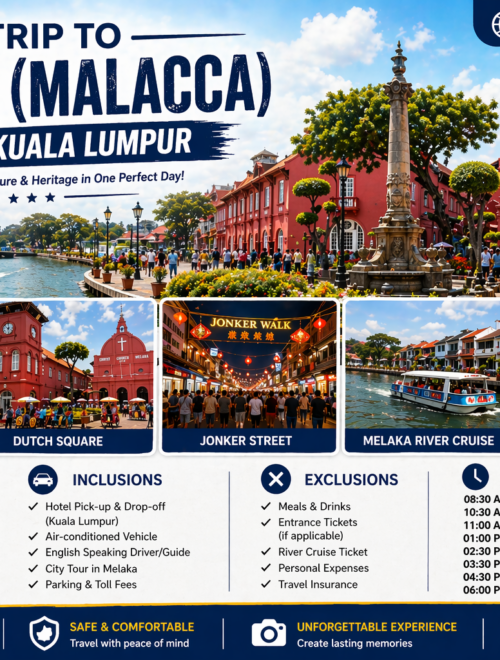 Malacca Day Trip from Kuala Lumpur (Private Tour)