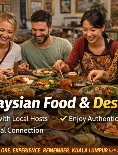 Kuala Lumpur tour with Local Malaysian Cooking food Experience