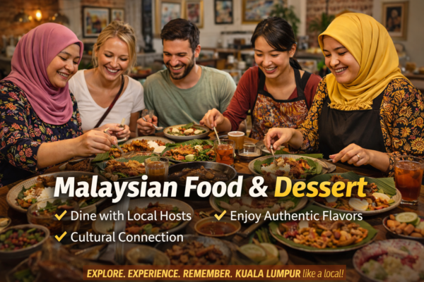 Kuala Lumpur tour with Local Malaysian Cooking food Experience