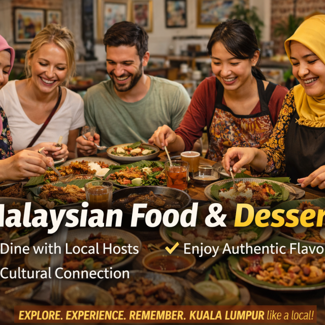 Kuala Lumpur tour with Local Malaysian Cooking food Experience