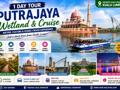 Kuala Lumpur 1 Day Putrajaya Wetland + Putrajaya Cruise