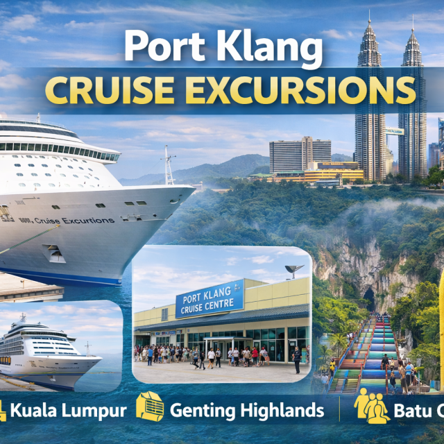 Tour from Port Klang Cruise Terminal to Kuala Lumpur Shared Group