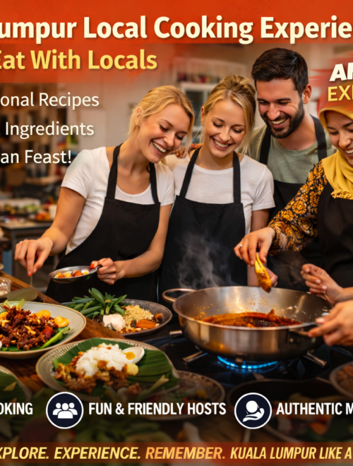 🍳 Kuala Lumpur tour with Local Malaysian Cooking food Experience – Cook & Eat With Locals