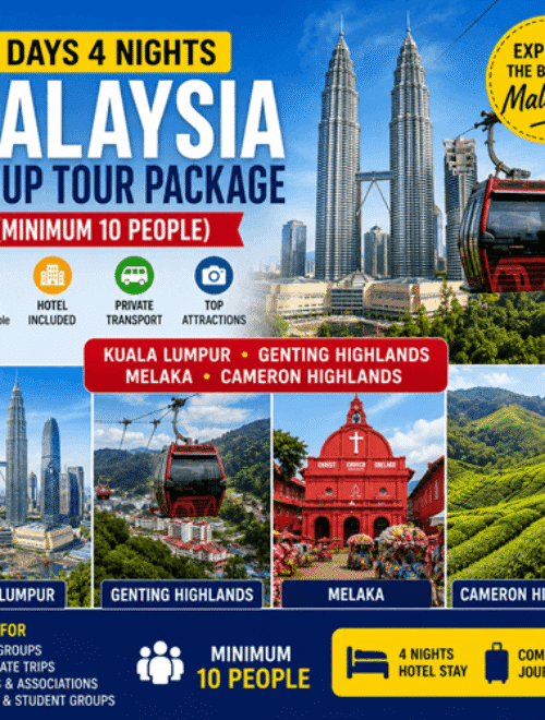5 Days 4 Nights Malaysia Tour Package for Groups of 10+