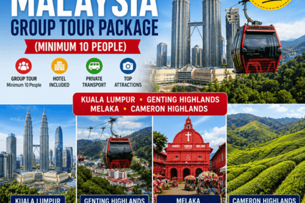 5 Days 4 Nights Malaysia Group Tour Package for Groups of 10+