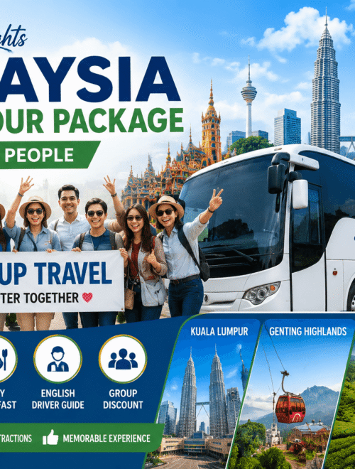 6 Days Malaysia Group Tour Package (Minimum 10 People)
