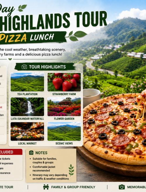 Cameron Highlands Day Tour with Pizza Lunch from Kuala Lumpur