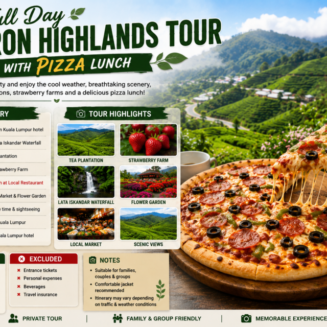 Cameron Highlands Day Tour with Pizza Lunch from Kuala Lumpur