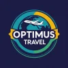 Optimus-Travel-Logo-with-Globe-and-Airplane new